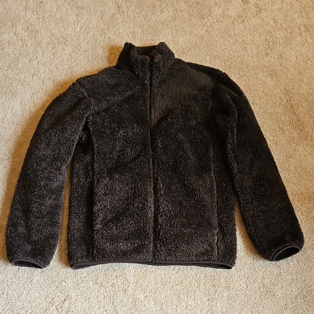 Uniqlo Charcoal Fleece Jacket